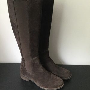 Cole Haan Brown Suede leather knee high boots 8M